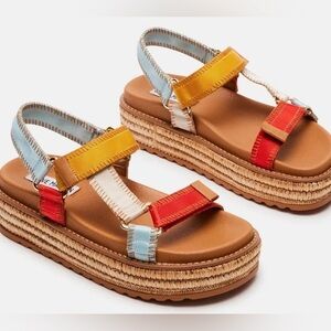 Steve Madden Colorful Platform Sandals